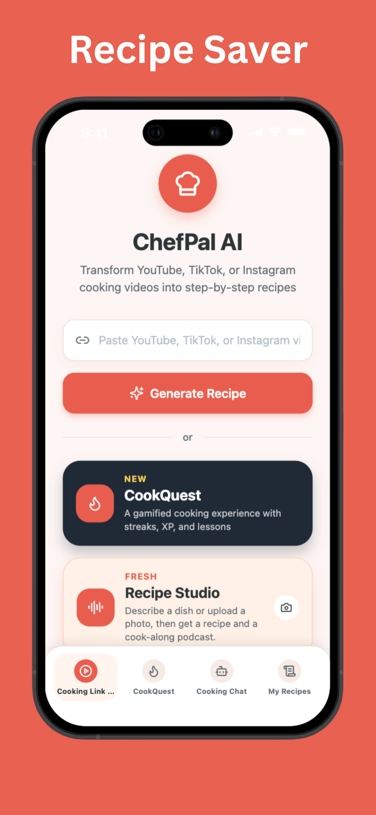 Cooking link feature